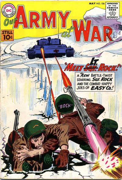 Our Army At War (1952)   n° 106 - DC Comics