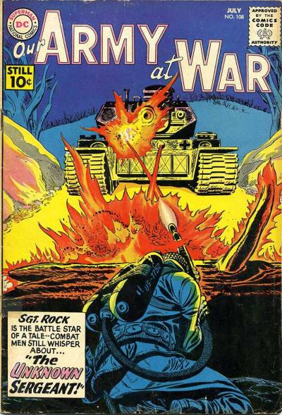 Our Army At War (1952)   n° 108 - DC Comics