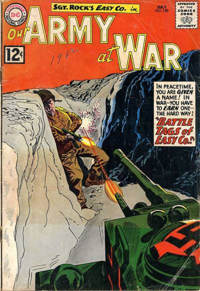 Our Army At War (1952)   n° 120 - DC Comics