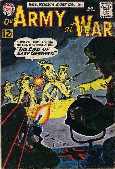 Our Army At War (1952)   n° 126 - DC Comics