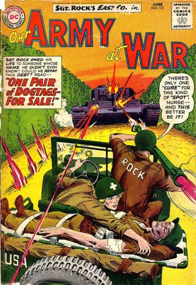 Our Army At War (1952)   n° 131 - DC Comics
