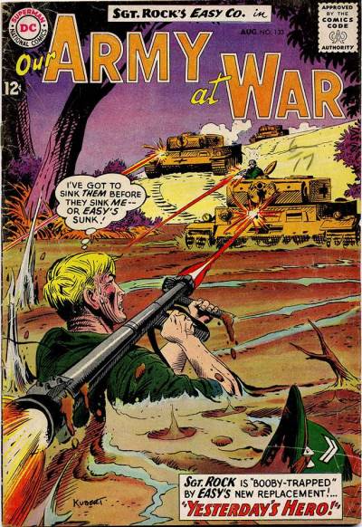 Our Army At War (1952)   n° 133 - DC Comics