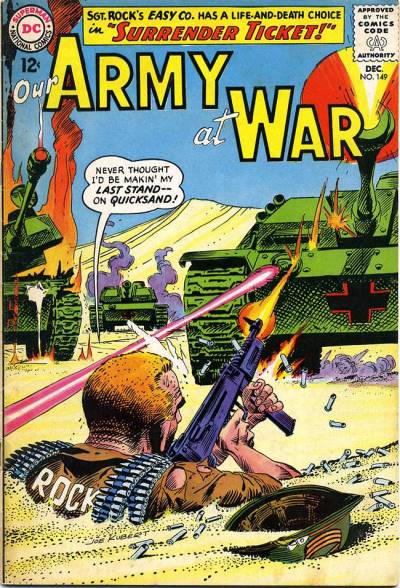 Our Army At War (1952)   n° 149 - DC Comics