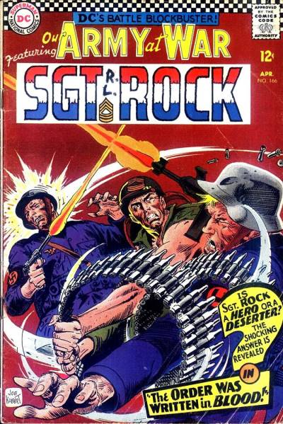 Our Army At War (1952)   n° 166 - DC Comics