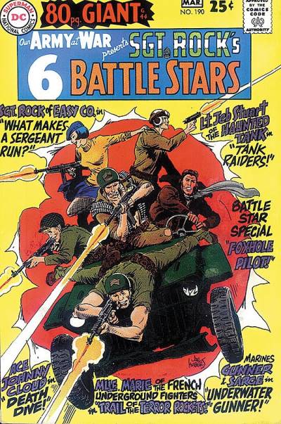 Our Army At War (1952)   n° 190 - DC Comics