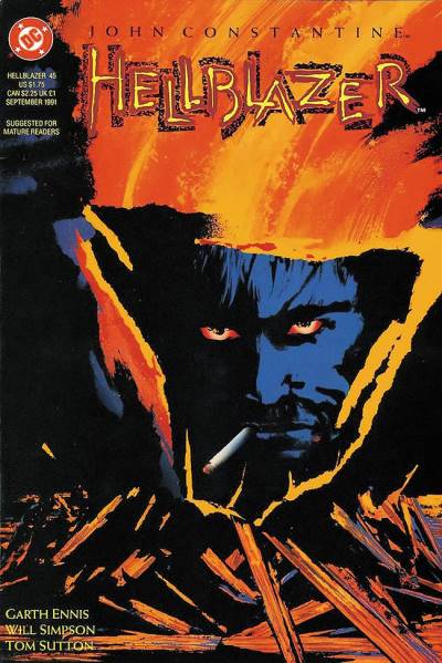 Hellblazer (1988)   n° 45 - DC (Vertigo)