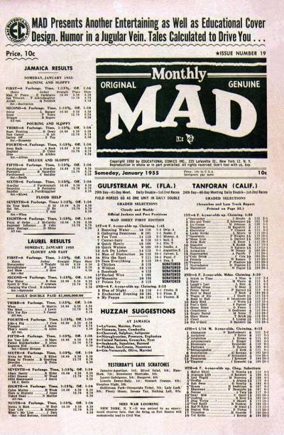 Mad (1952)   n° 19 - E. C. Publications