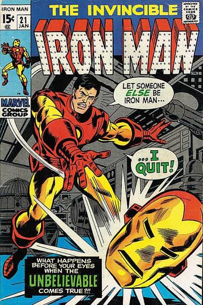Iron Man (1968)   n° 21 - Marvel Comics