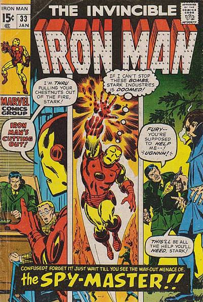 Iron Man (1968)   n° 33 - Marvel Comics