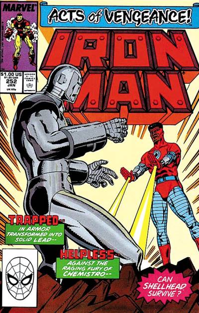 Iron Man (1968)   n° 252 - Marvel Comics