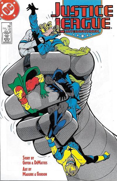 Justice League International (1987)   n° 11 - DC Comics