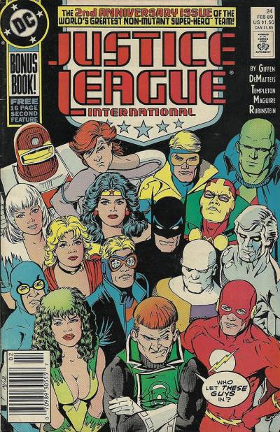 Justice League International (1987)   n° 24 - DC Comics