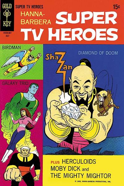 Hanna-Barbera Super TV Heroes (1968)   n° 2 - Gold Key
