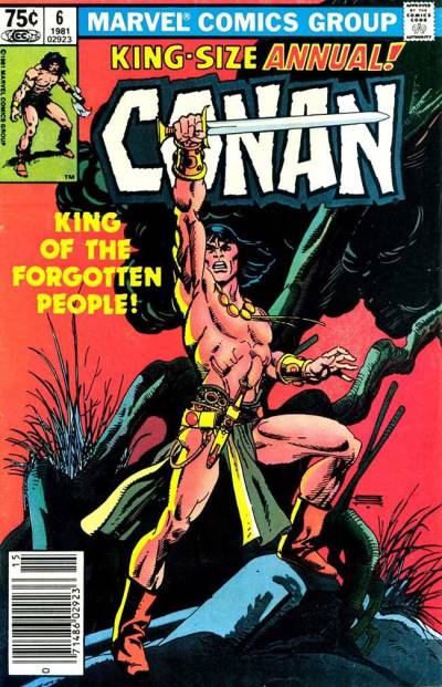 Conan The Barbarian Annual (1973)   n° 6 - Marvel Comics