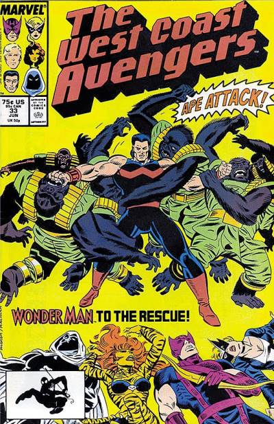 West Coast Avengers, The (1985)   n° 33 - Marvel Comics