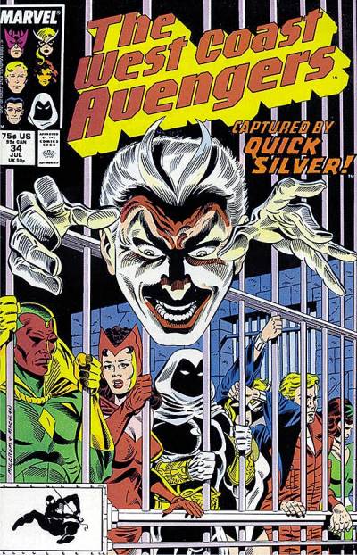 West Coast Avengers, The (1985)   n° 34 - Marvel Comics