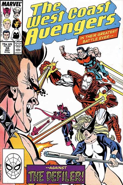 West Coast Avengers, The (1985)   n° 38 - Marvel Comics
