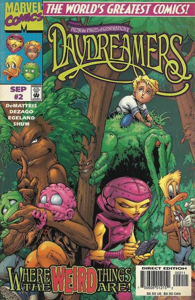 Daydreamers (1997)   n° 2 - Marvel Comics