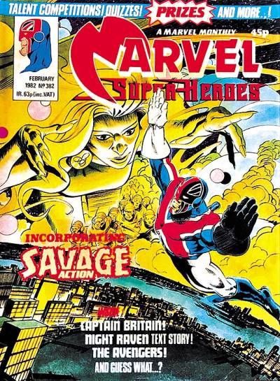 Marvel Super-Heroes (Uk) (1979)   n° 382 - Marvel Uk