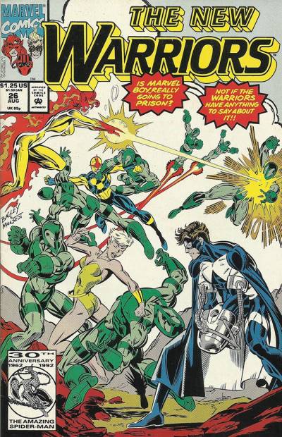 New Warriors (1990)   n° 26 - Marvel Comics