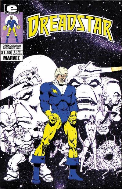 Dreadstar (1982)   n° 22 - Marvel Comics (Epic Comics)