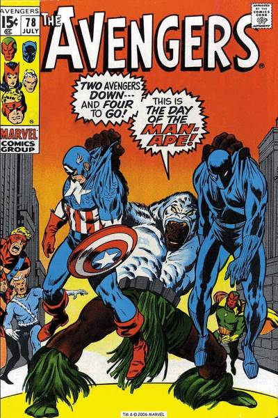 Avengers, The (1963)   n° 78 - Marvel Comics