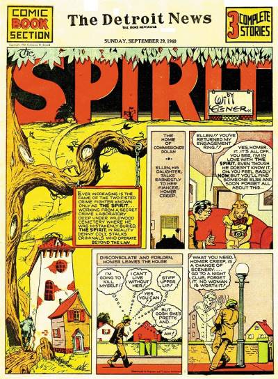 Spirit Section, The - Páginas Dominicais (1940)   n° 18 - The Register And Tribune Syndicate