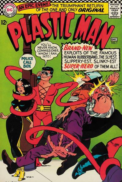 Plastic Man (1966)   n° 1 - DC Comics