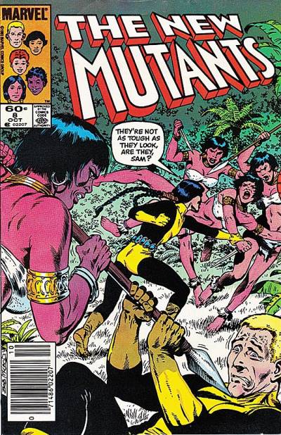 New Mutants, The (1983)   n° 8 - Marvel Comics