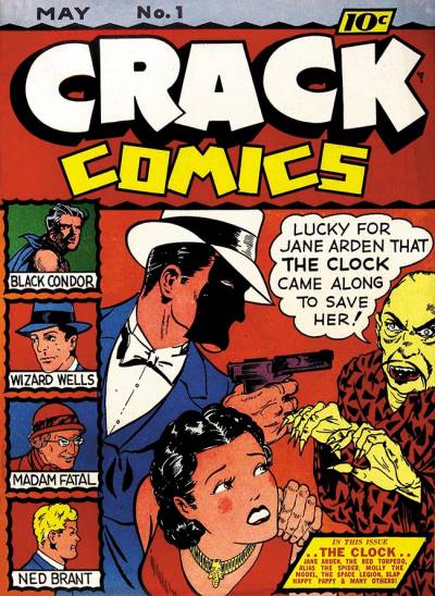 Crack Comics (1940)   n° 1 - Quality Comics
