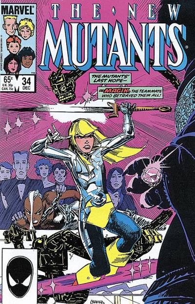 New Mutants, The (1983)   n° 34 - Marvel Comics