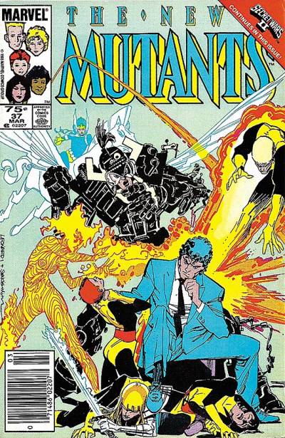 New Mutants, The (1983)   n° 37 - Marvel Comics
