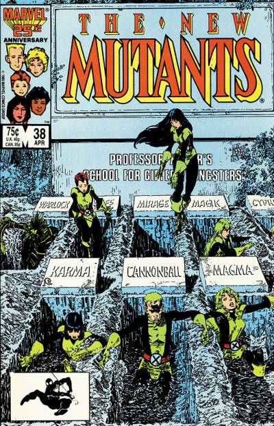 New Mutants, The (1983)   n° 38 - Marvel Comics