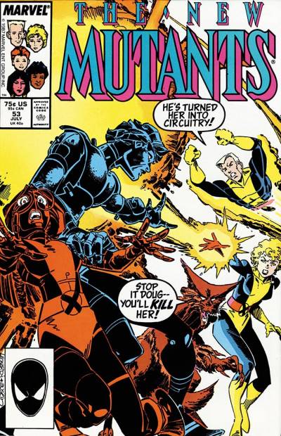 New Mutants, The (1983)   n° 53 - Marvel Comics