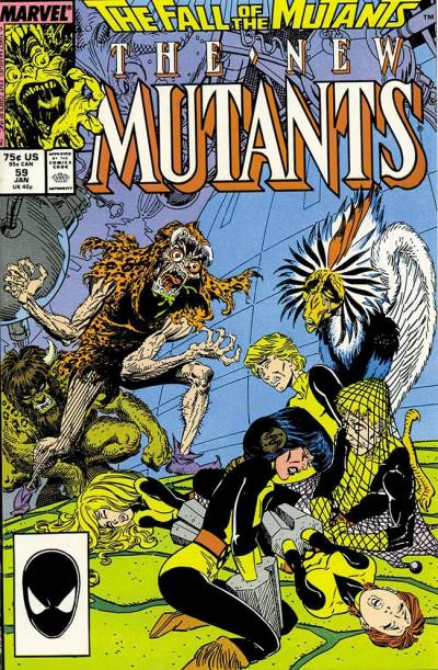 New Mutants, The (1983)   n° 59 - Marvel Comics