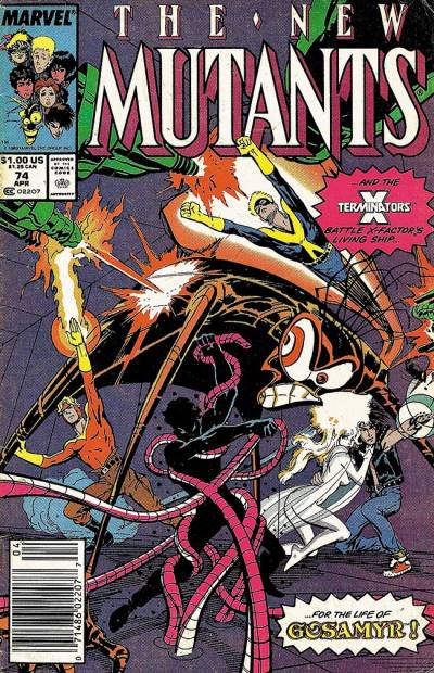 New Mutants, The (1983)   n° 74 - Marvel Comics