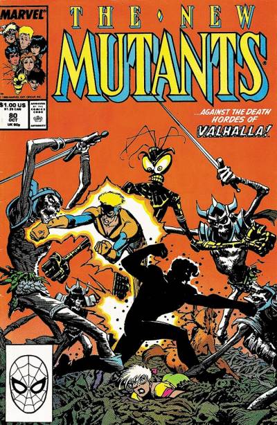 New Mutants, The (1983)   n° 80 - Marvel Comics