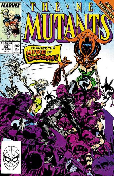 New Mutants, The (1983)   n° 84 - Marvel Comics
