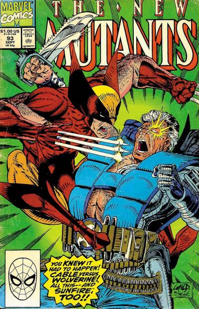 New Mutants, The (1983)   n° 93 - Marvel Comics