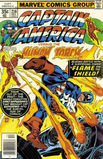 Captain America (1968)   n° 216 - Marvel Comics