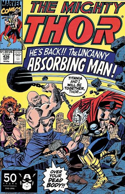 Thor (1966)   n° 436 - Marvel Comics