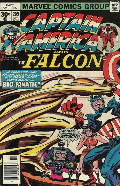 Captain America (1968)   n° 209 - Marvel Comics