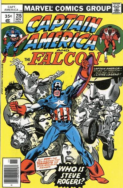 Captain America (1968)   n° 215 - Marvel Comics