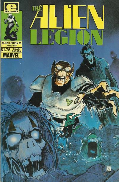 Alien Legion (1984)   n° 20 - Marvel Comics (Epic Comics)