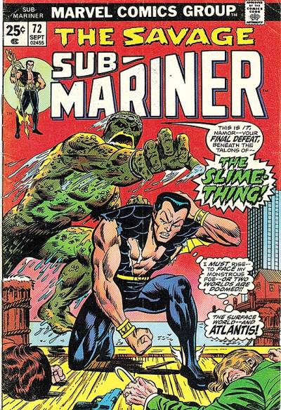 Sub-Mariner (1968)   n° 72 - Marvel Comics