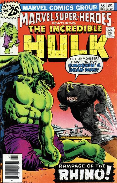 Marvel Super-Heroes (1967)   n° 58 - Marvel Comics
