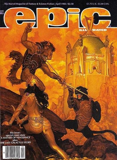 Epic Illustrated (1980)   n° 29 - Marvel Comics