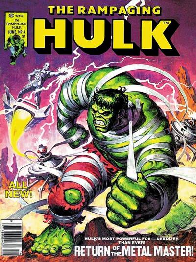 Rampaging Hulk (1977)   n° 3 - Curtis Magazines (Marvel Comics)