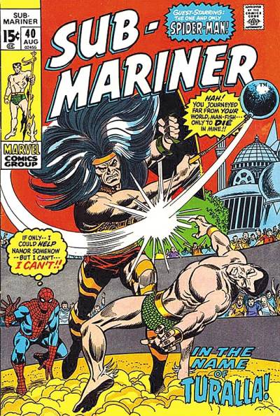 Sub-Mariner (1968)   n° 40 - Marvel Comics