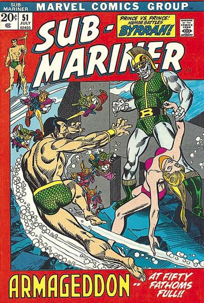 Sub-Mariner (1968)   n° 51 - Marvel Comics